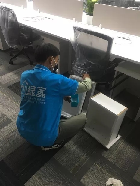 浙江財(cái)經(jīng)學(xué)院學(xué)博樓室內(nèi)除甲醛