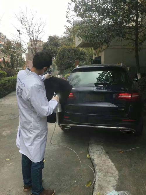 杭州奔馳越野車車內空氣治理